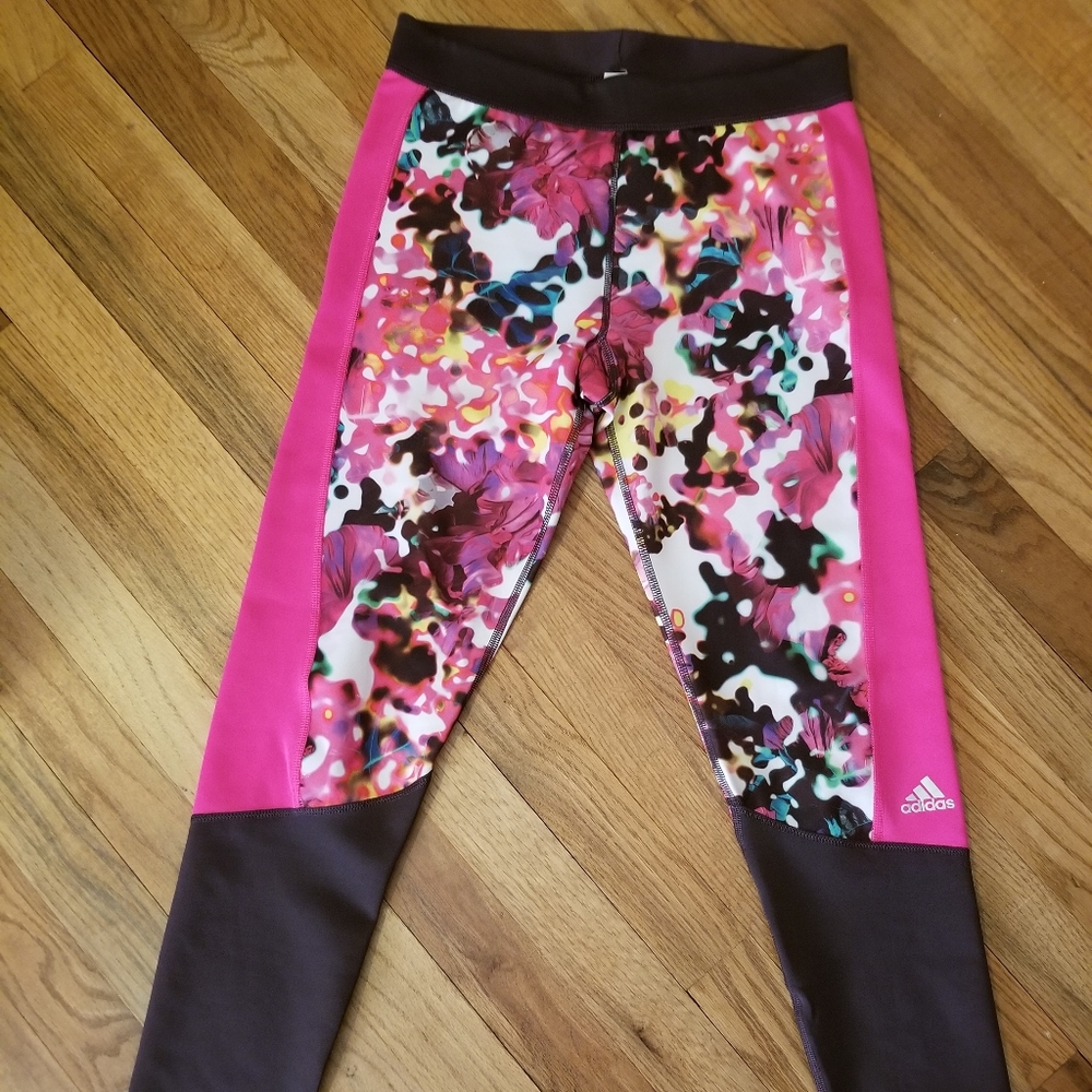 Adidas floral leggings